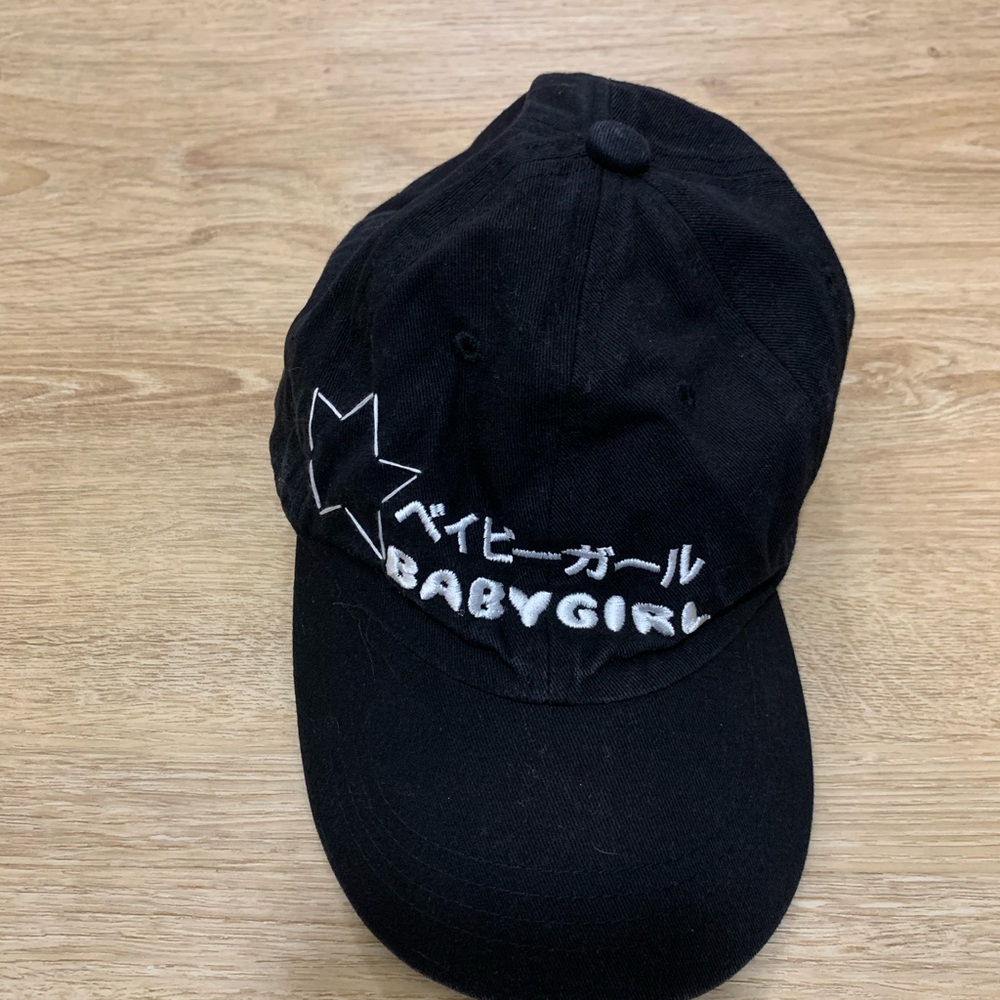 Black BABYGIRL Women's Hat